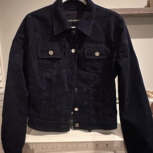 Roccobarocco! Chic “Denim” Jacket